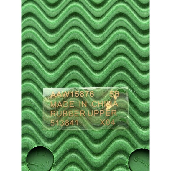 Polo Ralph Lauren Flip Flops Green Pink Pony Logo Thong Sandals Size 5 NWOT main image 6